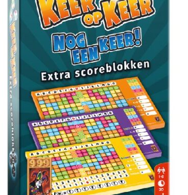999 Games Keer Op Keer Scoreblok 3 Stuks