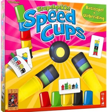 999 Games Stapelgekke Speedcups 6 Pers