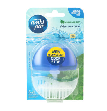 Ambi-Pur Toiletblok Fresh Water & Mint Starterkit 55ml