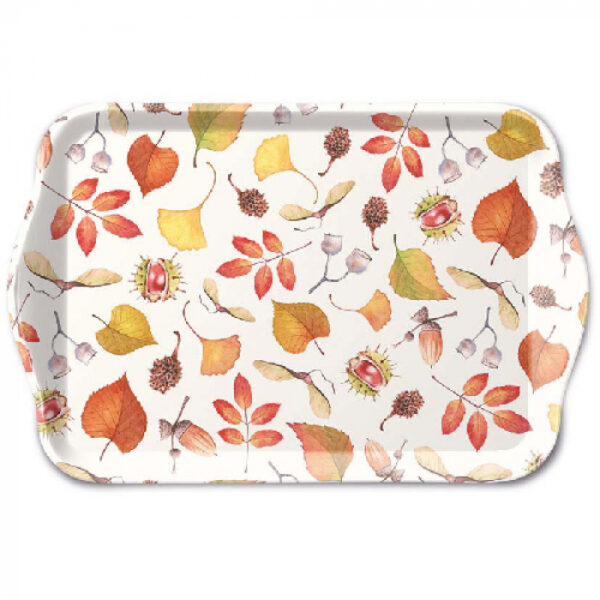 Ambiente Dienblad Melamine Autumn Details 13x21cm