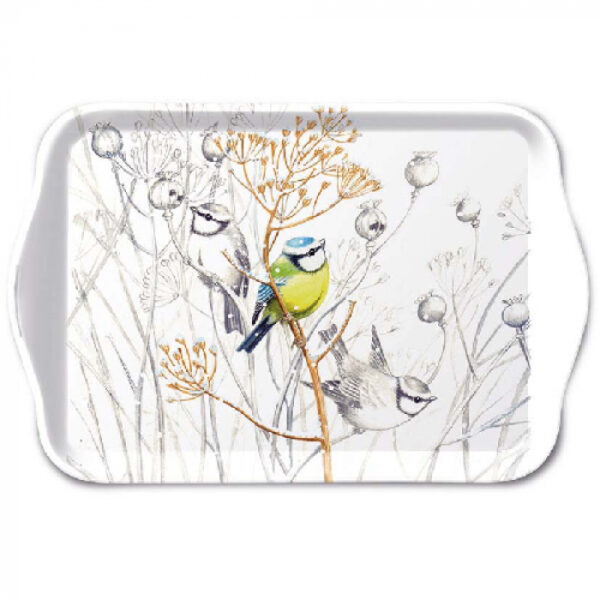 Ambiente Dienblad Melamine Sweet Little Bird 13x21cm