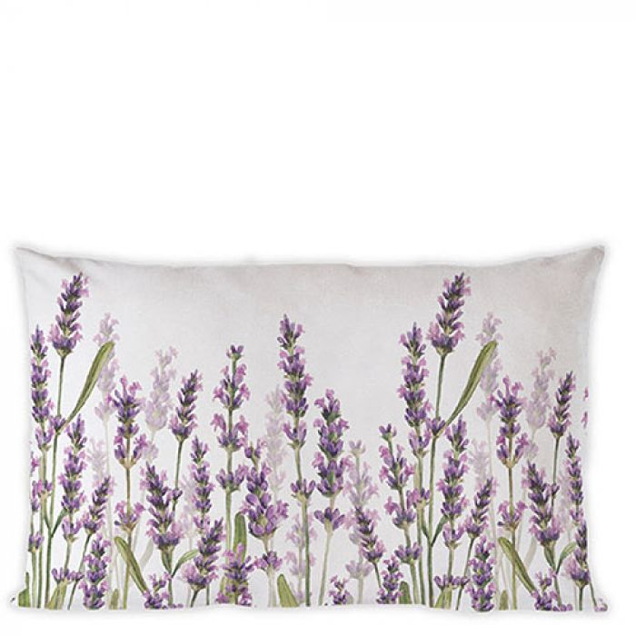 Ambiente Kussenhoes Lavender Shades White 50x30cm 100% Katoen