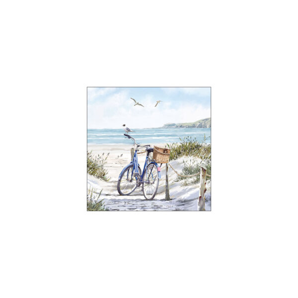 Ambiente Servetten Bike At The Beach 25x25cm