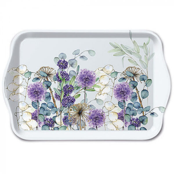 Ambiente Tray Melamine Lunaria Green 13x21cm