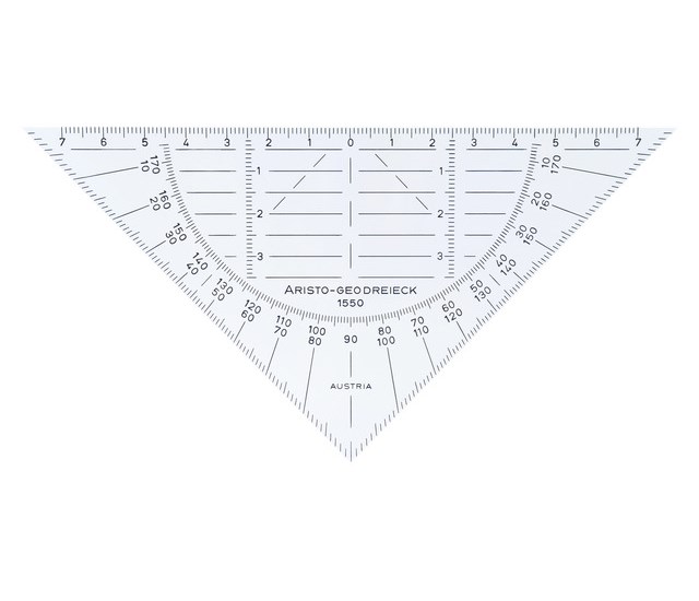 Aristo Geo-driehoek 16cm Flexibel Onbreekbaar