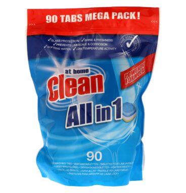 At Home Clean All-In-1 Vaatwastabletten 20gr 90pcs