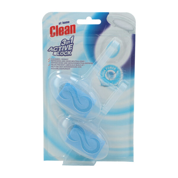 At Home Clean Toiletblok Aqua 2x40gr