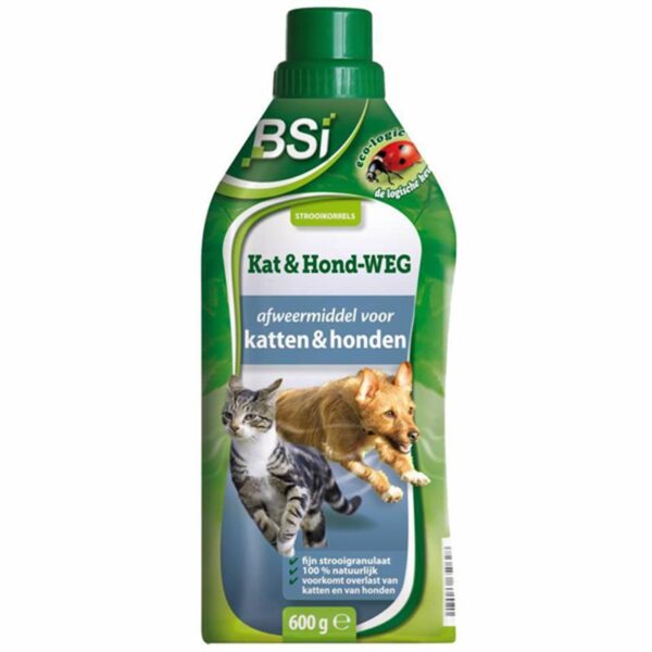 BSI Kat & Hond-weg Strooikorrels 600gr.