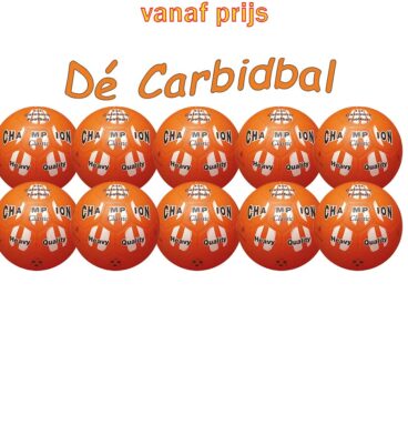 Bal Carbidbal Champion Classic 23cm Oranje ZAK A 10 St WEB