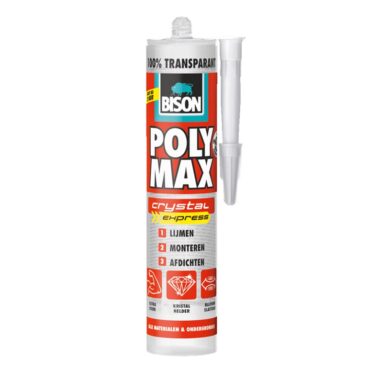 Bison PolyMax Crystal Transparant 300g