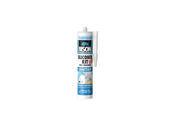 Bison Siliconenkit Sanitair 310 Ml Transparant