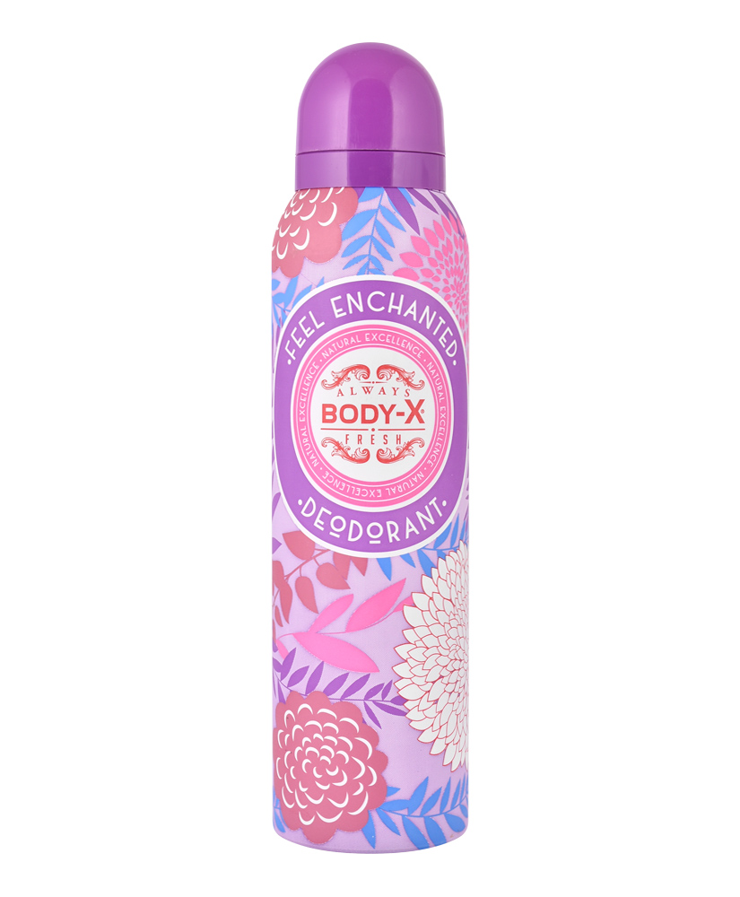 Body-X Deodorant Deospray Women 150ml Feel Enchanted