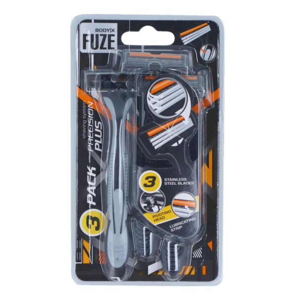 Body-X Fuze Wegwerpscheermes Comfort 3 Stuks Triple Blades