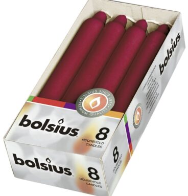 Bolsius Dinerkaars 180/21mm Doos A 8 WIJ
