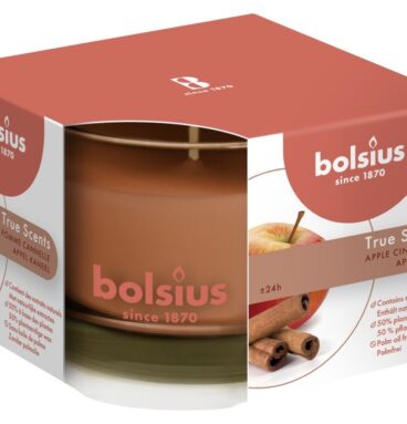 Bolsius Geurglas 63/90 True Scents Apple Cinnamon