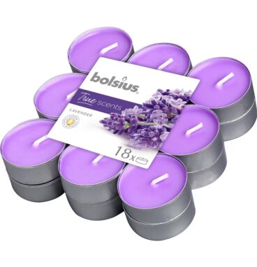 Bolsius Geurtheelicht 18 Stuks True Scents Lavendel