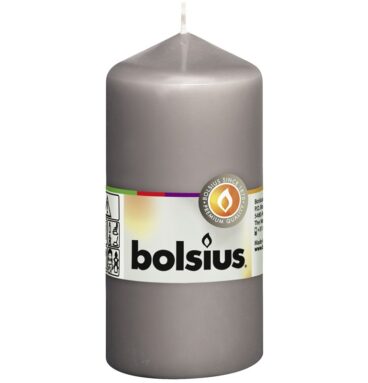 Bolsius Stompkaars 120/58 Warm Grijs