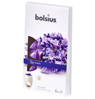 Bolsius Waxmelts True Scents Lavendel 6 Stuks