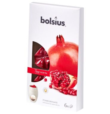 Bolsius Waxmelts True Scents Pomegranate 6 Stuks