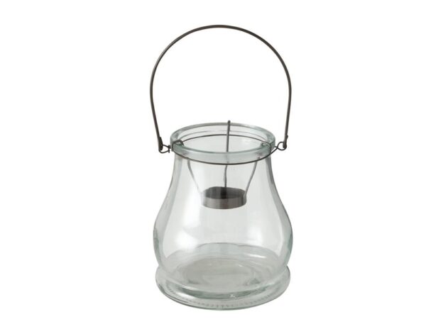 Boltze Home Theelichthouder Claire H18cm Transparant Glas