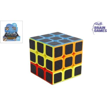 Brain Games Magic Cube Zwart 3x3 6cm