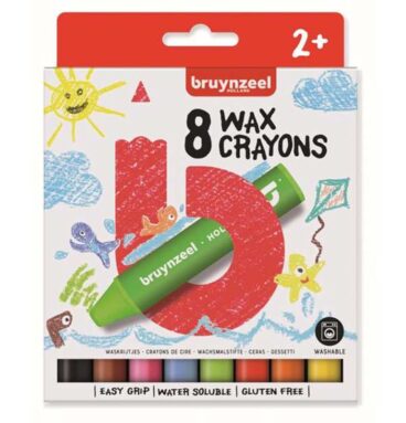 Bruynzeel 8 Crayons Early Learning