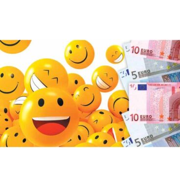 Cadeau-enveloppen Geld/smiley Pak A 10 Stuks