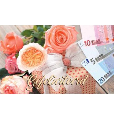Cadeau-enveloppen Vrouw/rozen Pak A 10 Stuks