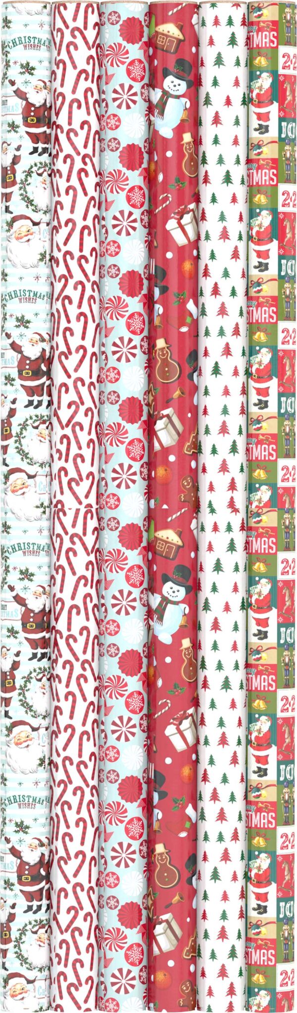 Cadeaupapier Kerst Rol 200x70cm