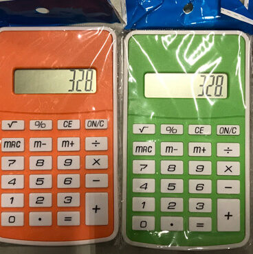 Calculator Rekenmachine 8 Digit 12x7x0