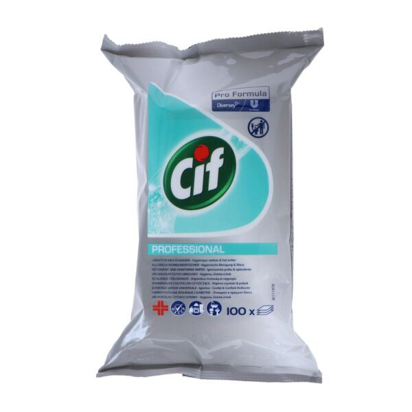 Cif Multifunctionele Reinigingsdoekjes 100pcs