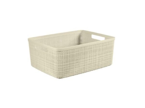 Curver Jute Mandje M 12 Liter Offwhite 36x28x14