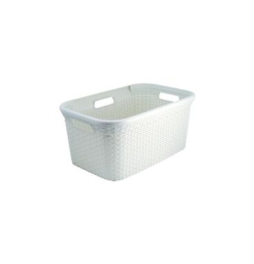 Curver Style Wasmand Rotanstyle 45 Liter Ivoor 27x38x59cm
