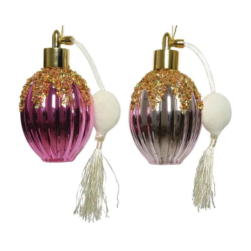 Decoris Kerst Ornament Parfumfles 6