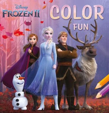 Deltas Disney Color Fun Frozen Ll Kleurboek