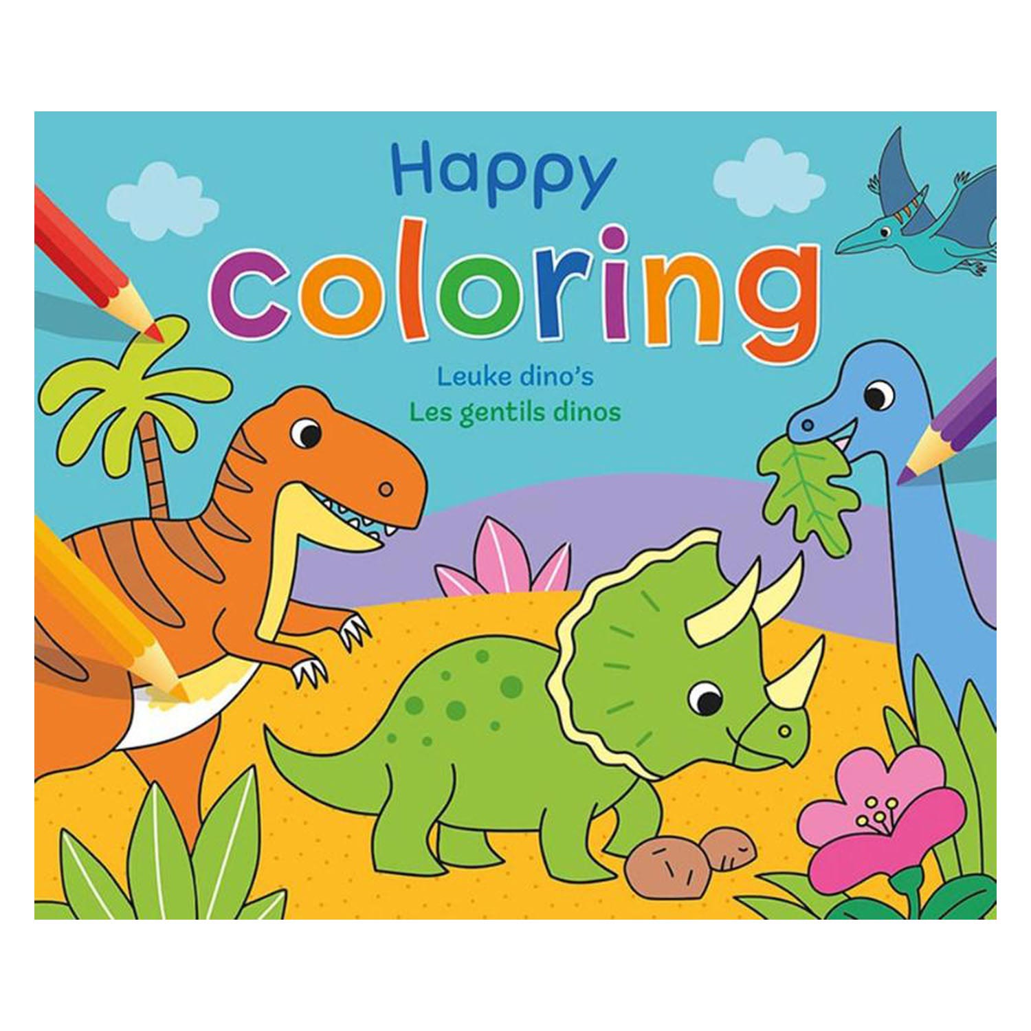 Deltas Happy Coloring - Leuke Dino&apos;s