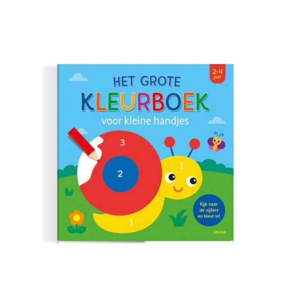 Deltas Het Grote Kleurboek Voor Kleine Handjes (2-4 J.)