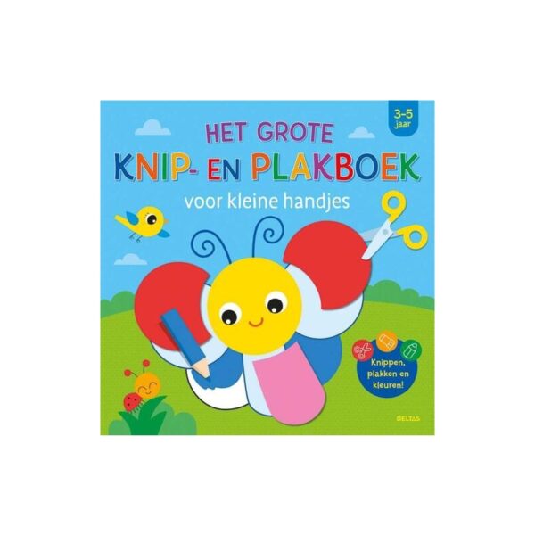 Deltas Het Grote Knip- En Plakboek Voor Kleine Handjes 3-5 Jaar