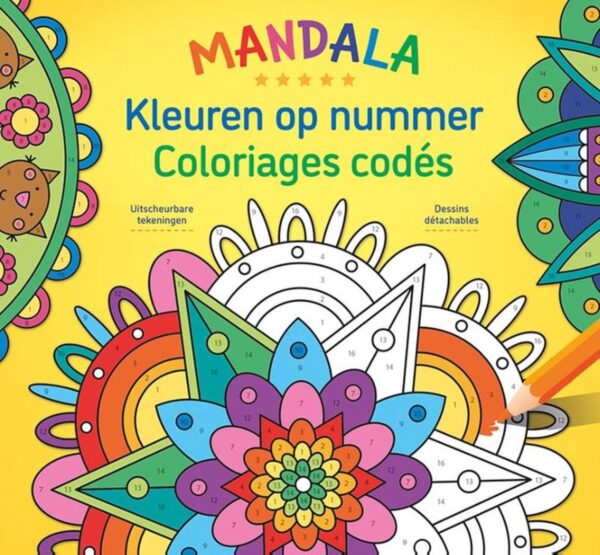 Deltas Mandala Kleuren Op Nummer