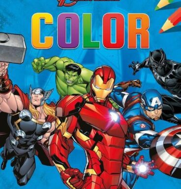 Deltas Marvel Avengers Color Kleurblok