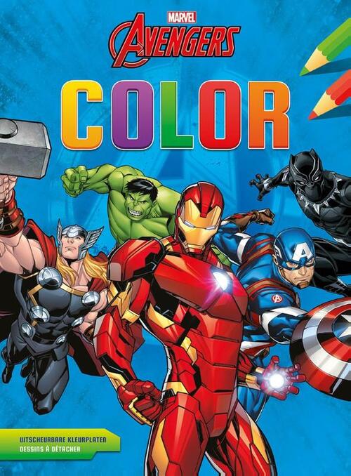 Deltas Marvel Avengers Color Kleurblok