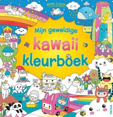 Deltas Mijn Geweldige Kawaii Kleurboek