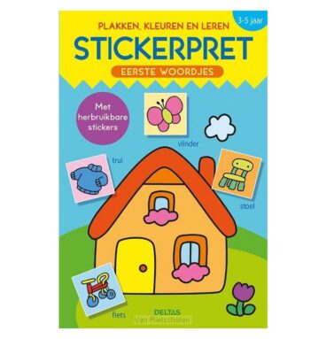 Deltas Stickerpret - Eerste Woordjes (3-5 J.)