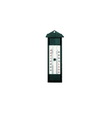 Dr.F Thermometer Min/max Zwart Kunststof