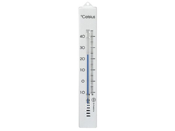 Dr.Friedrichs Kamerthermometer Plastic Wit 18cm