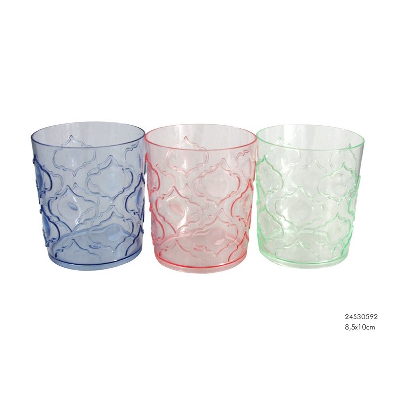 Drinkglas Plastic Motief 8