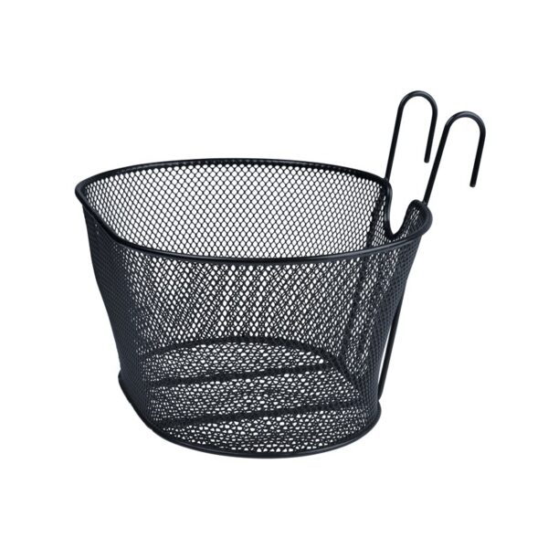 Dunlop Fietsmand Draadstaal 19x38x28cm Zwart