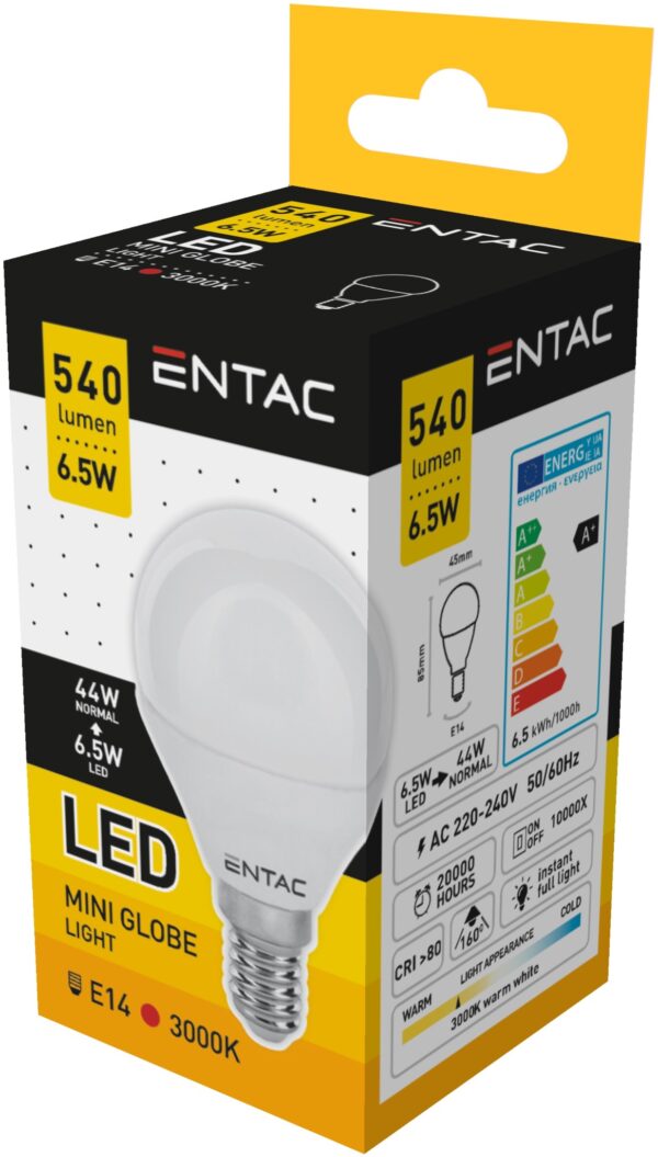 Entac LED Lampen E14 540lm 6