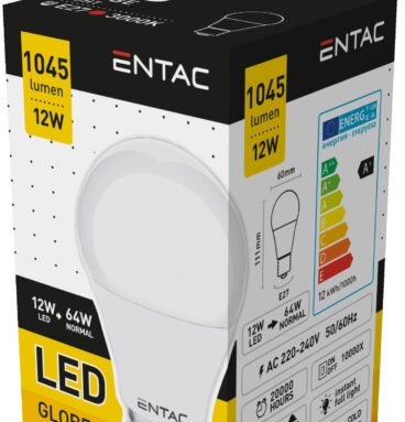 Entac LED Lampen E27 1045lm 12W Peer