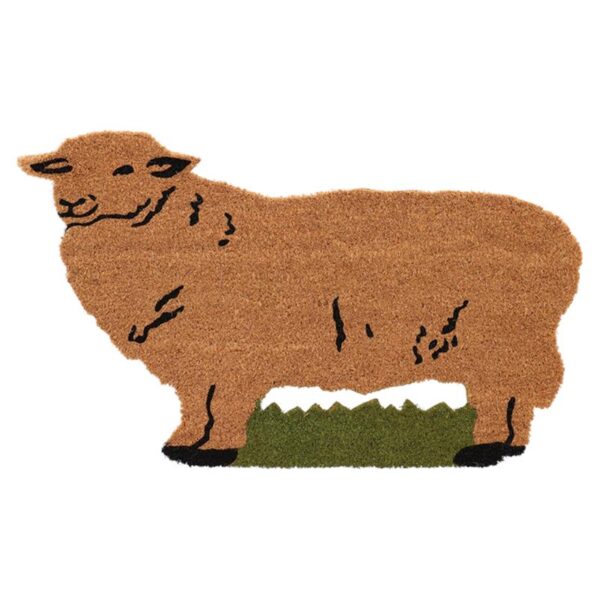 Esschert Design Deurmat Kokos Schaap 75x45cm